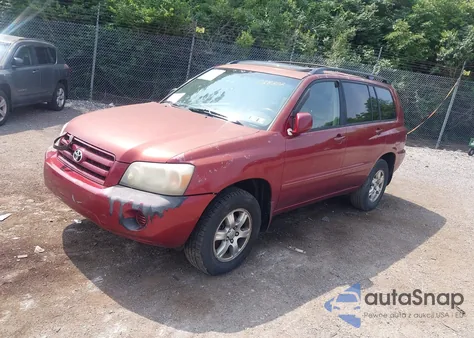 2004 Toyota Highlander z USA, uszkodzony, nr VIN JTEEP21AX40028202
